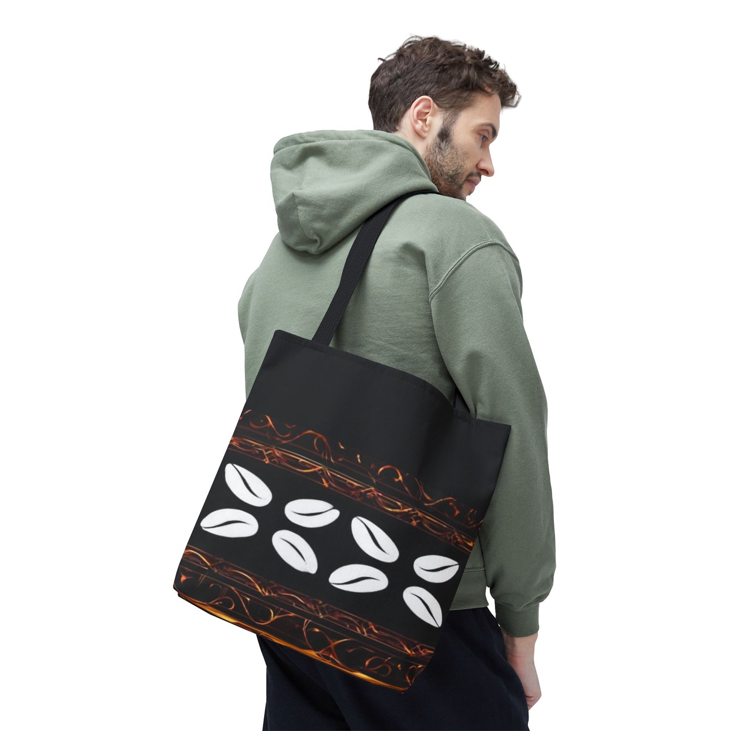 Ebony Shell Tote (AOP)