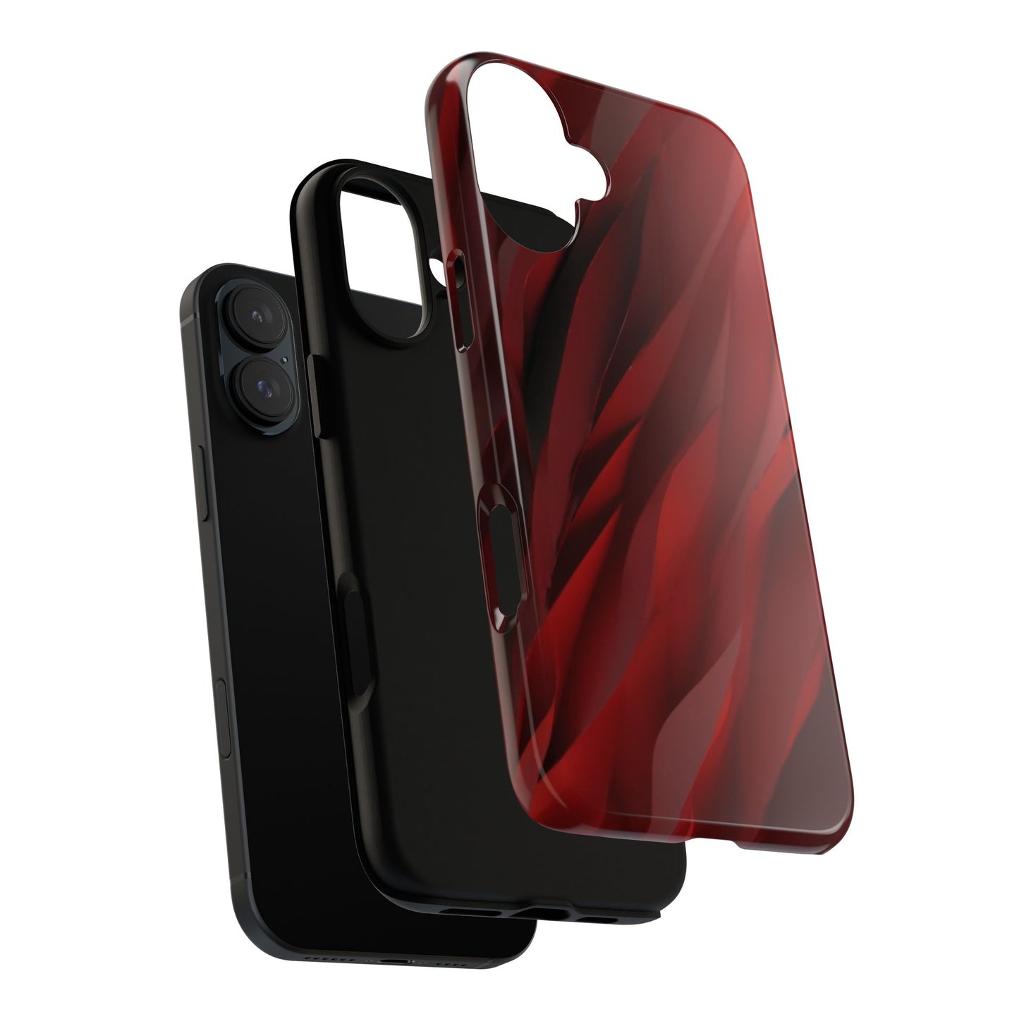 Crimson Flow Tough Case