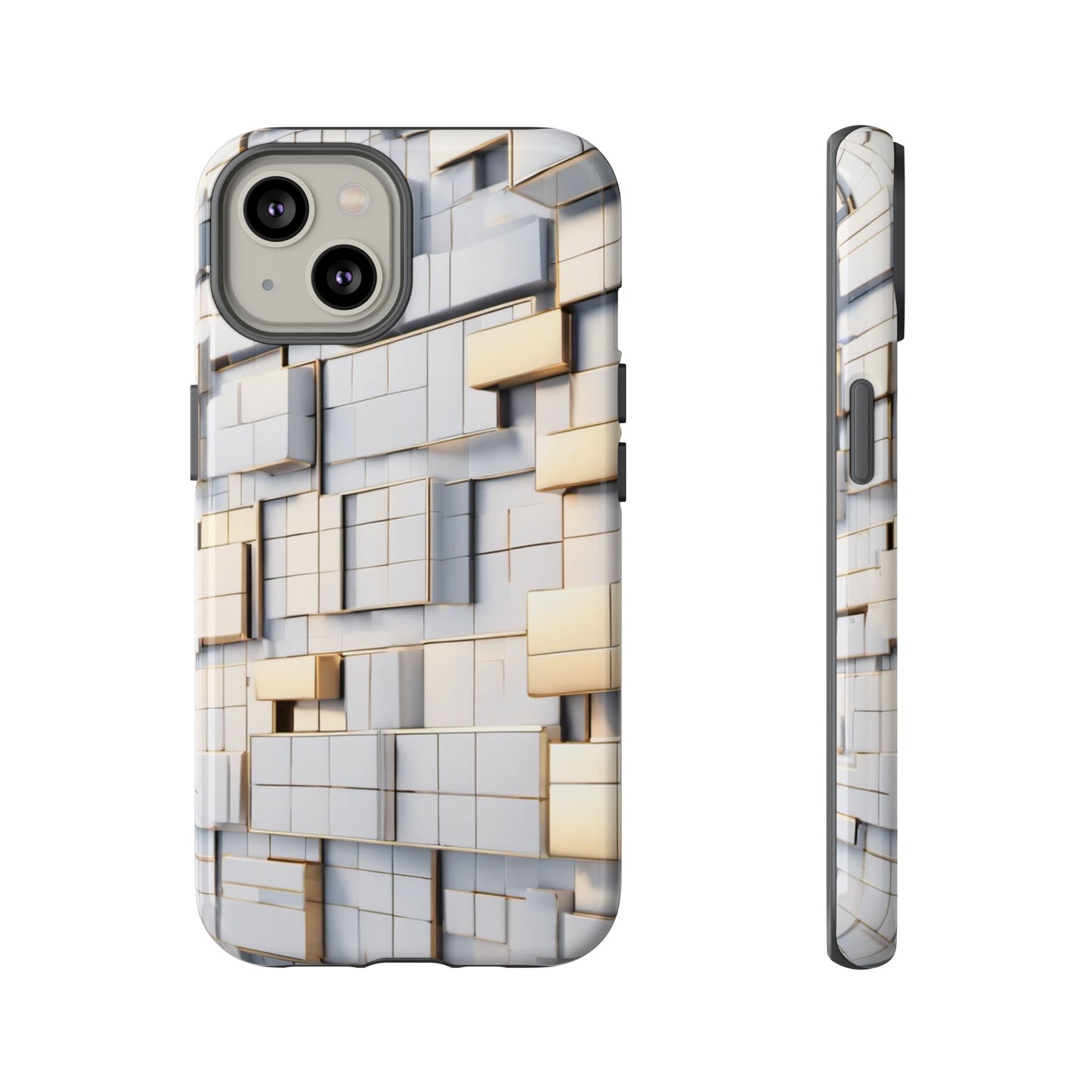 Metallic Tiles Tough Case