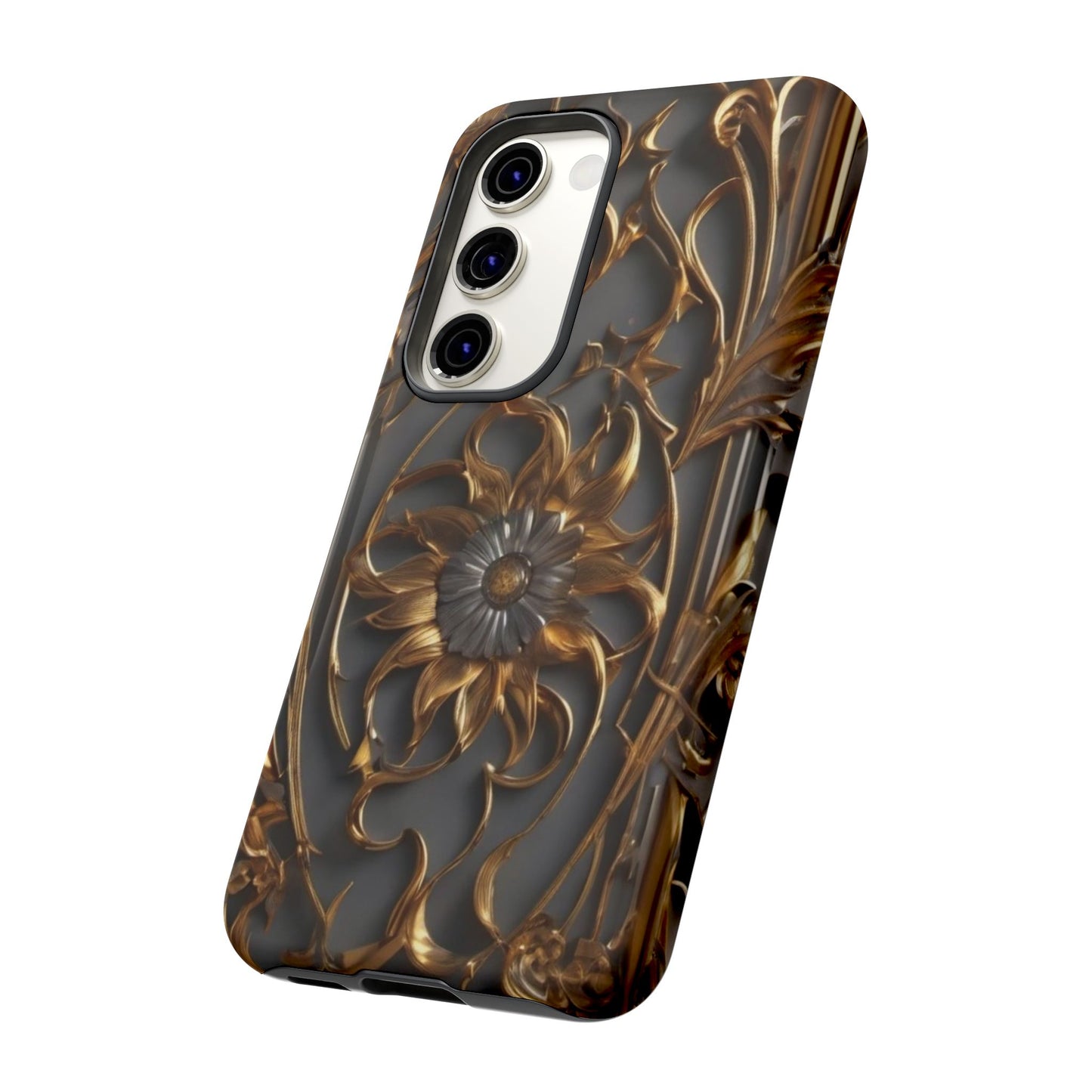 Golden Blossom Tough Case