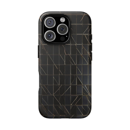 Dark Grid Luxe Tough Case