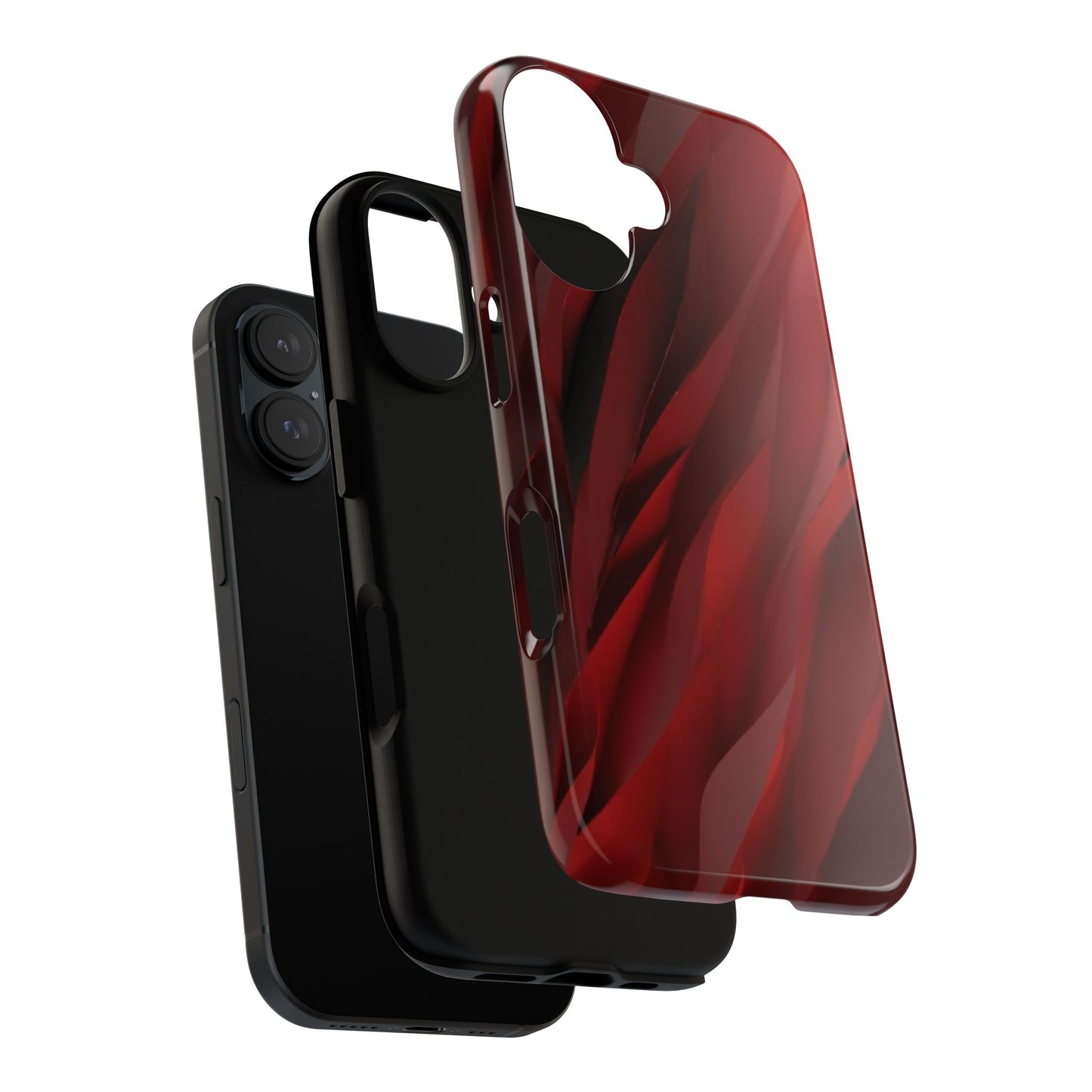 Crimson Flow Tough Case