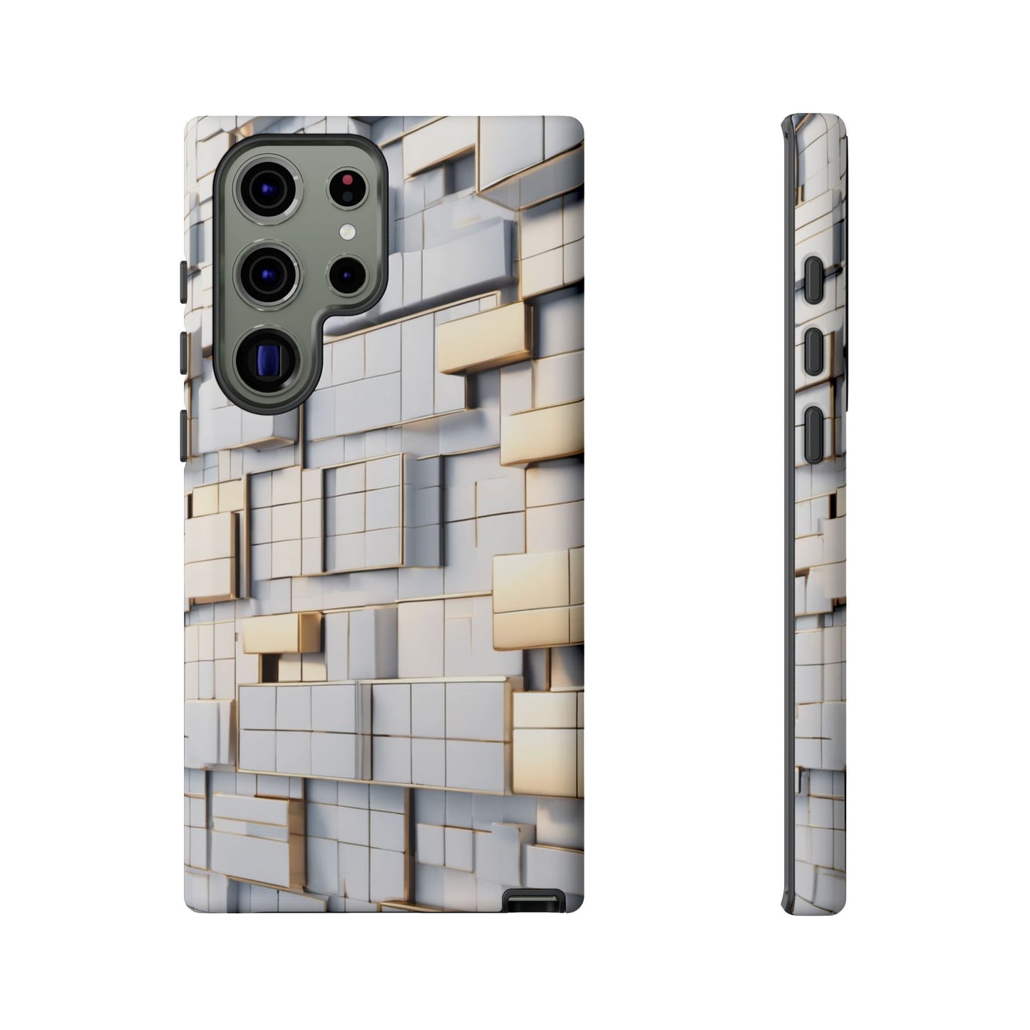 Metallic Tiles Tough Case