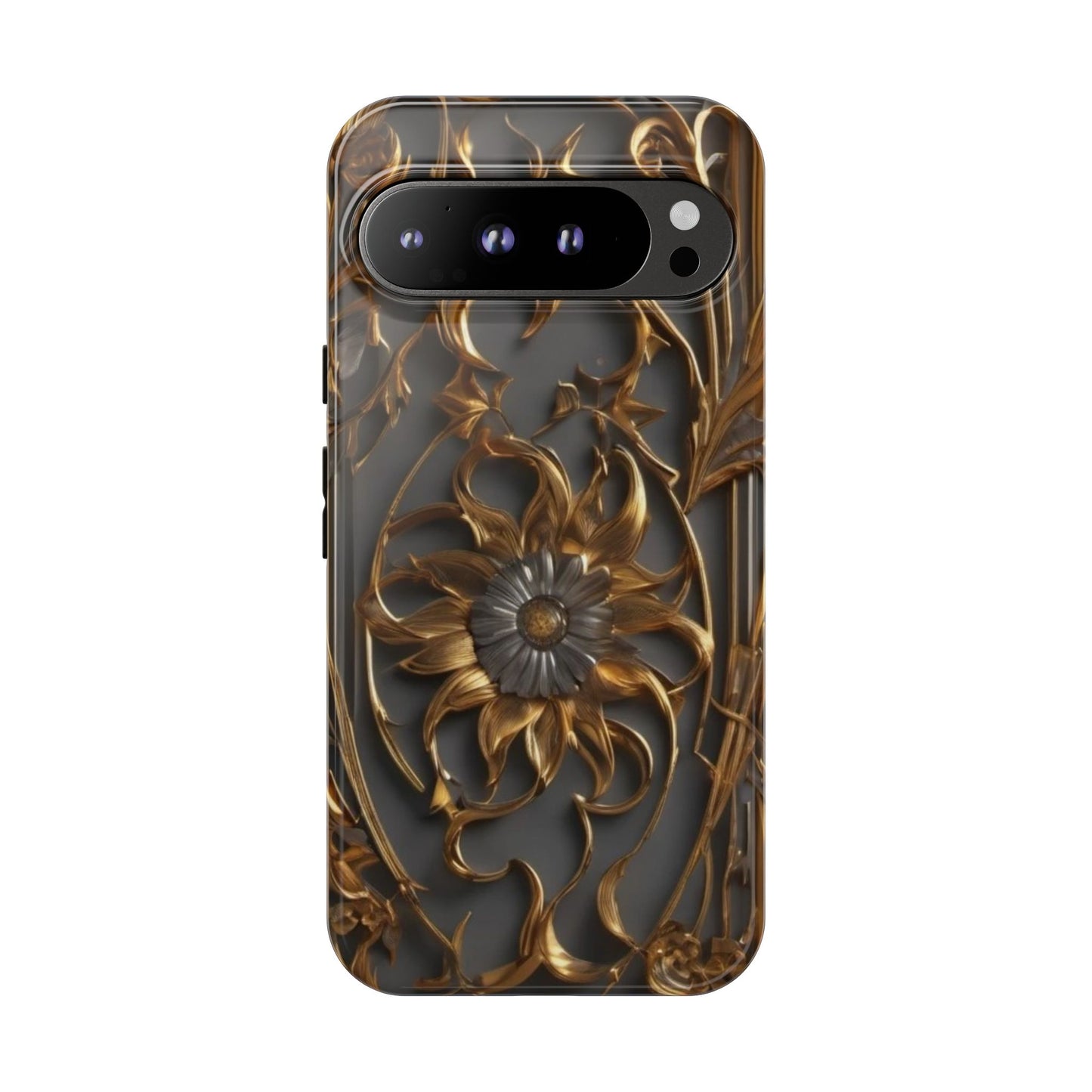 Golden Blossom Tough Case