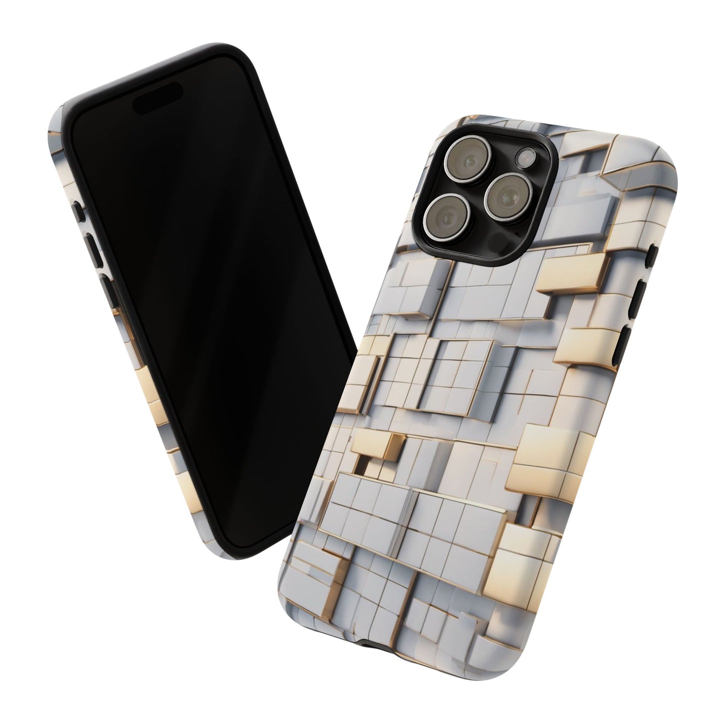 Metallic Tiles Tough Case