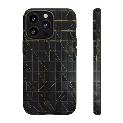 Dark Grid Luxe Tough Case