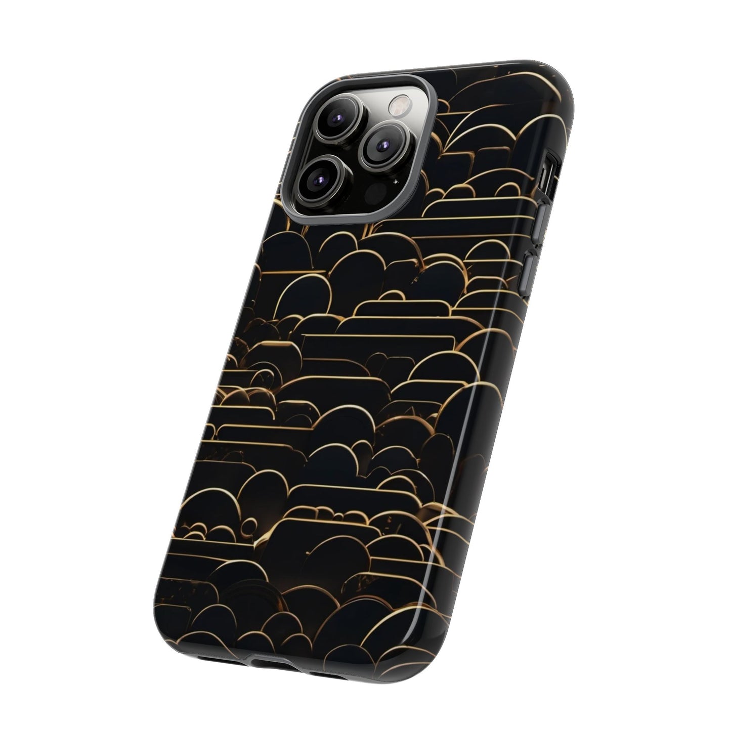 Golden Waves Tough Case