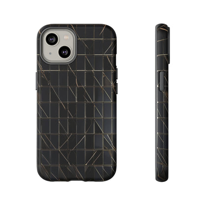 Dark Grid Luxe Tough Case