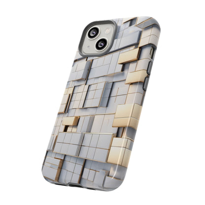 Metallic Tiles Tough Case