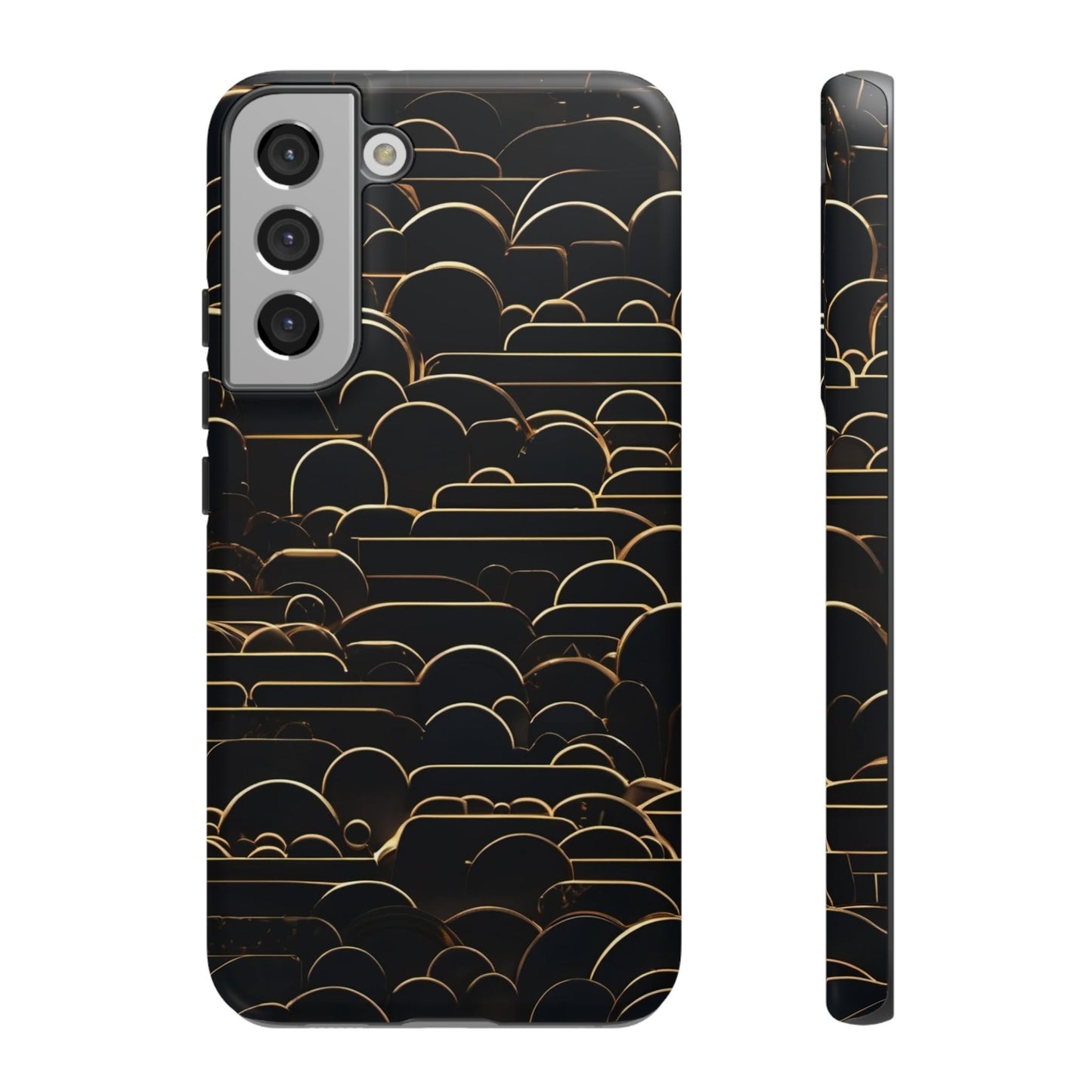 Golden Waves Tough Case