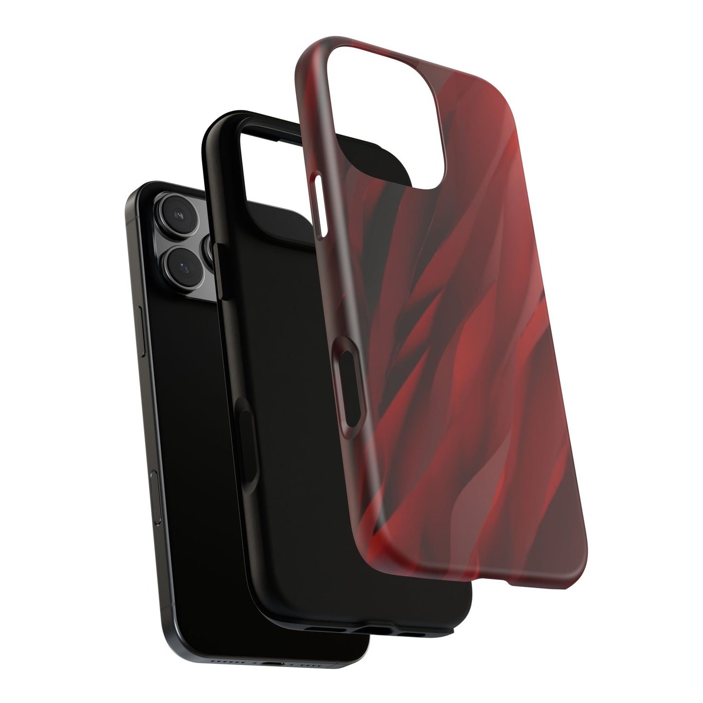 Crimson Flow Tough Case