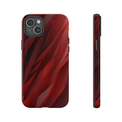 Crimson Flow Tough Case