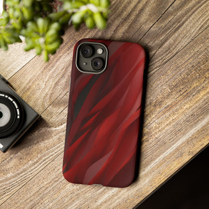 Crimson Flow Tough Case