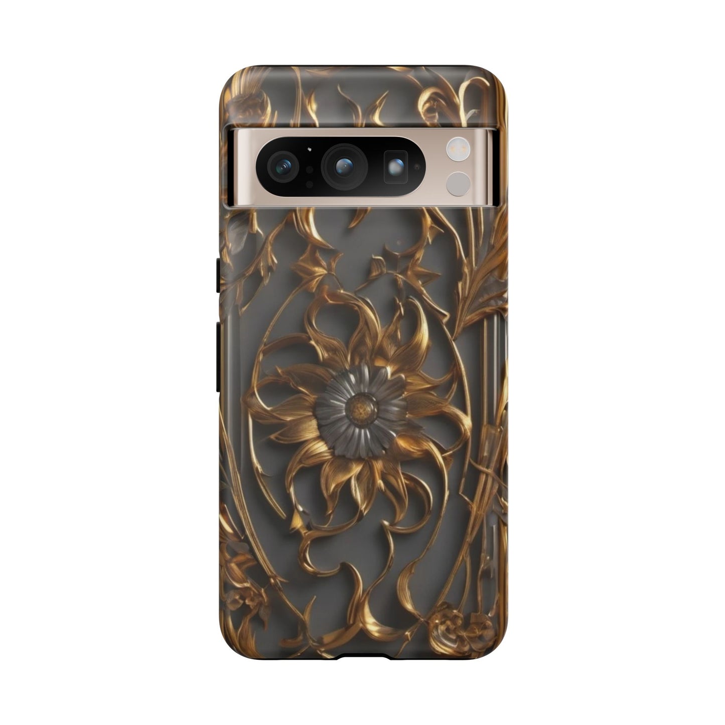 Golden Blossom Tough Case