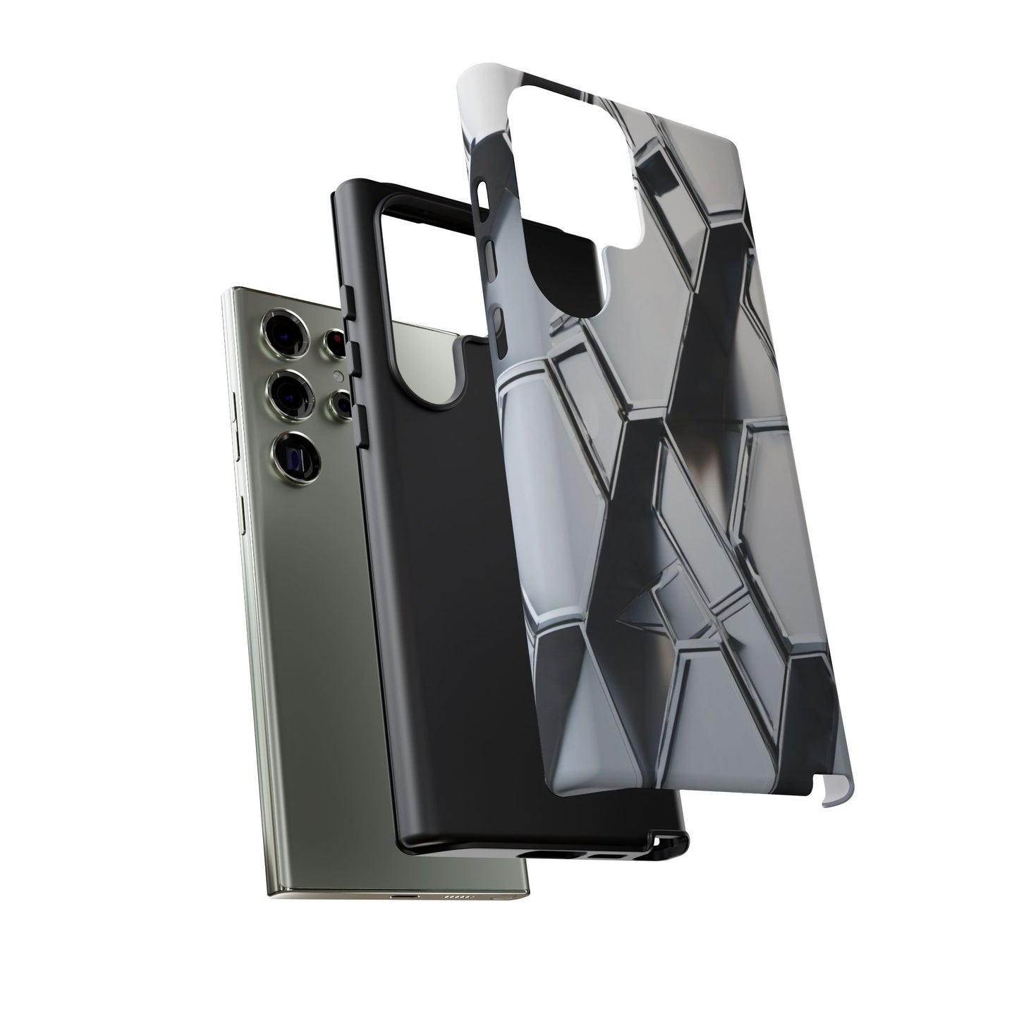 Silver Prism Tough Case