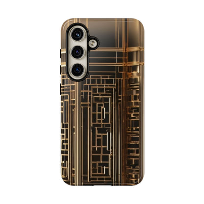 Golden Maze Tough Case