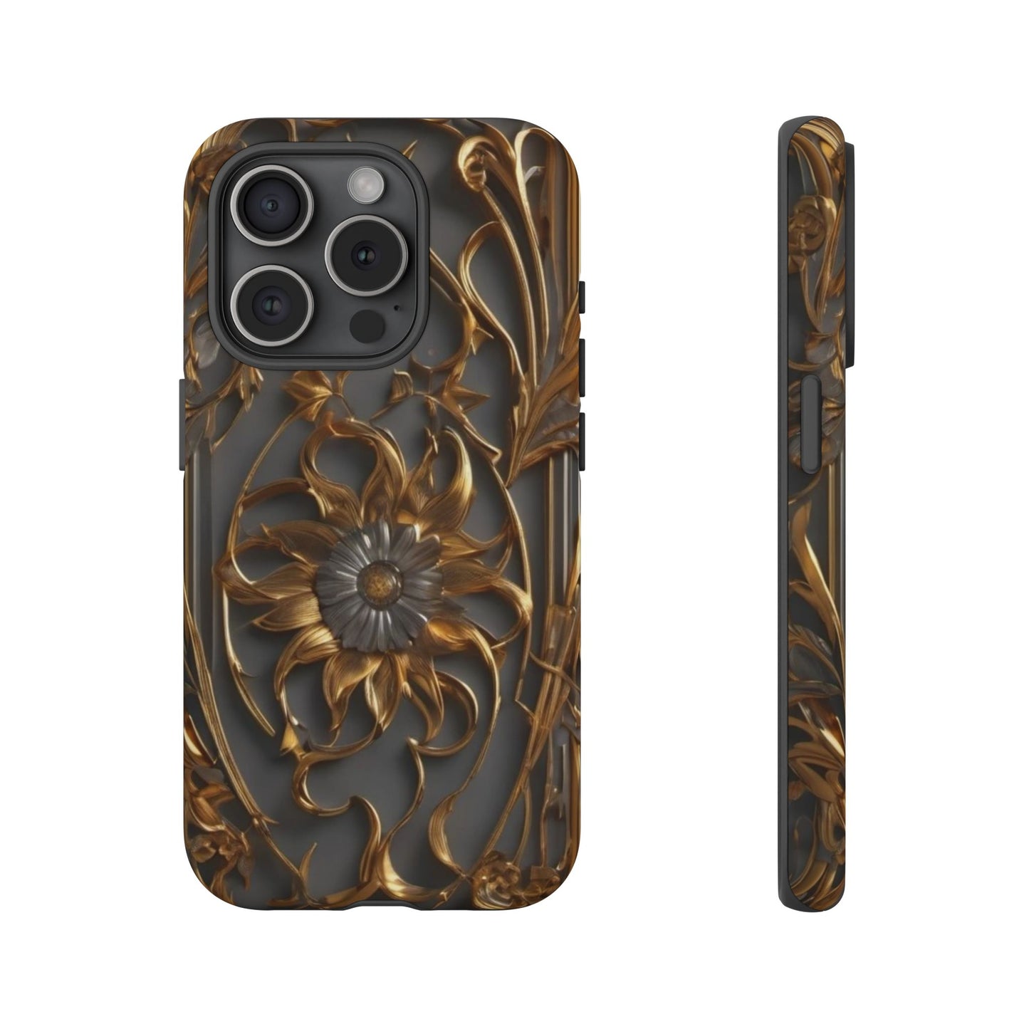 Golden Blossom Tough Case