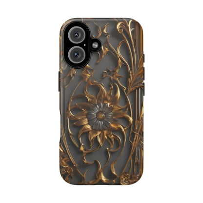 Golden Blossom Tough Case