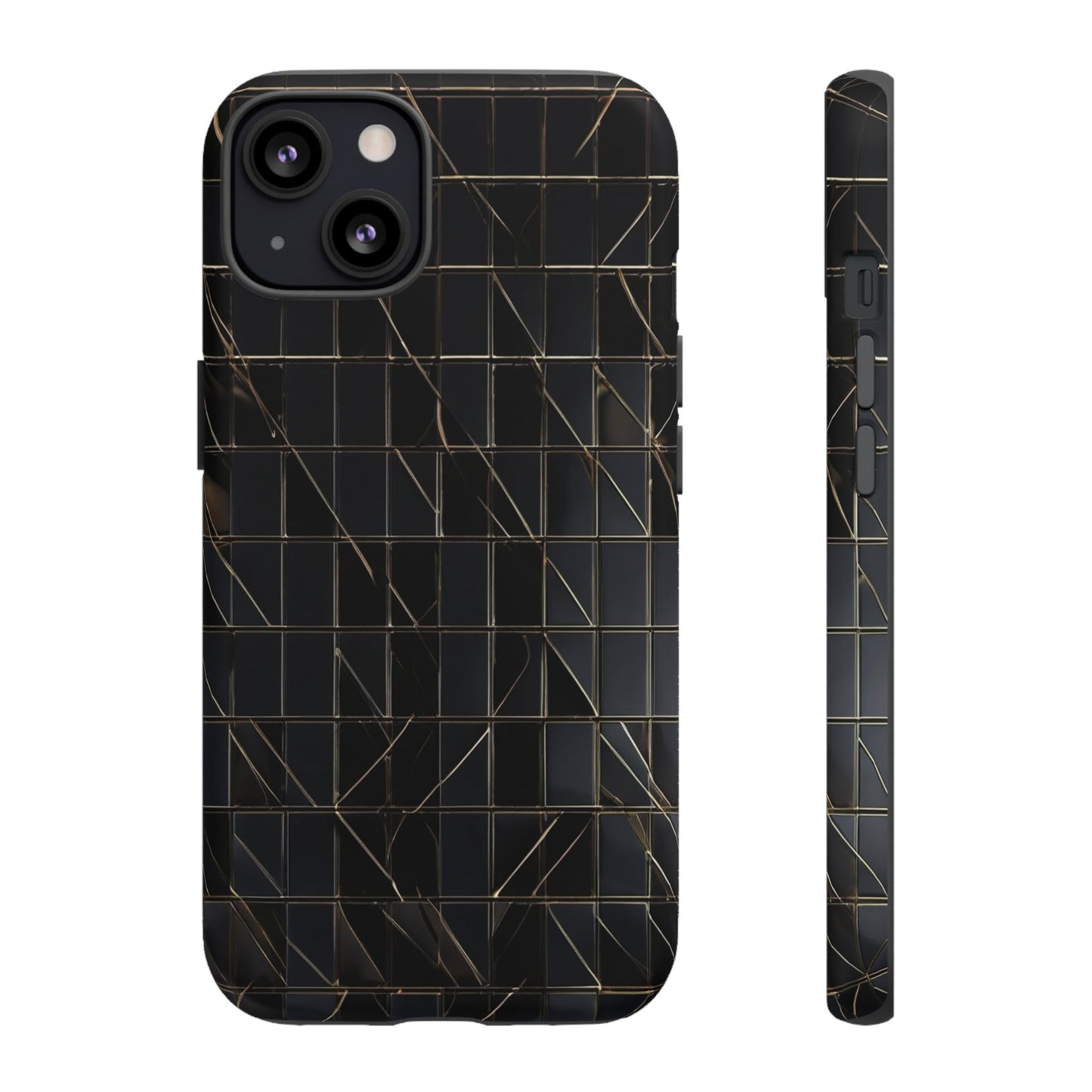 Dark Grid Luxe Tough Case