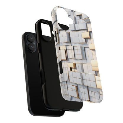 Metallic Tiles Tough Case