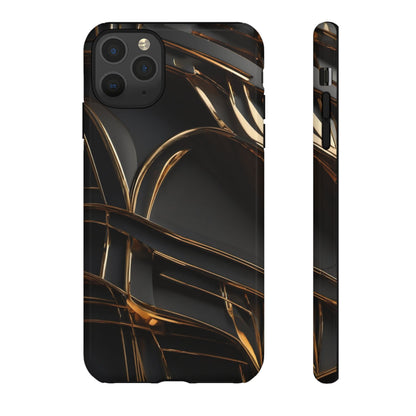 Golden Flow Tough Case