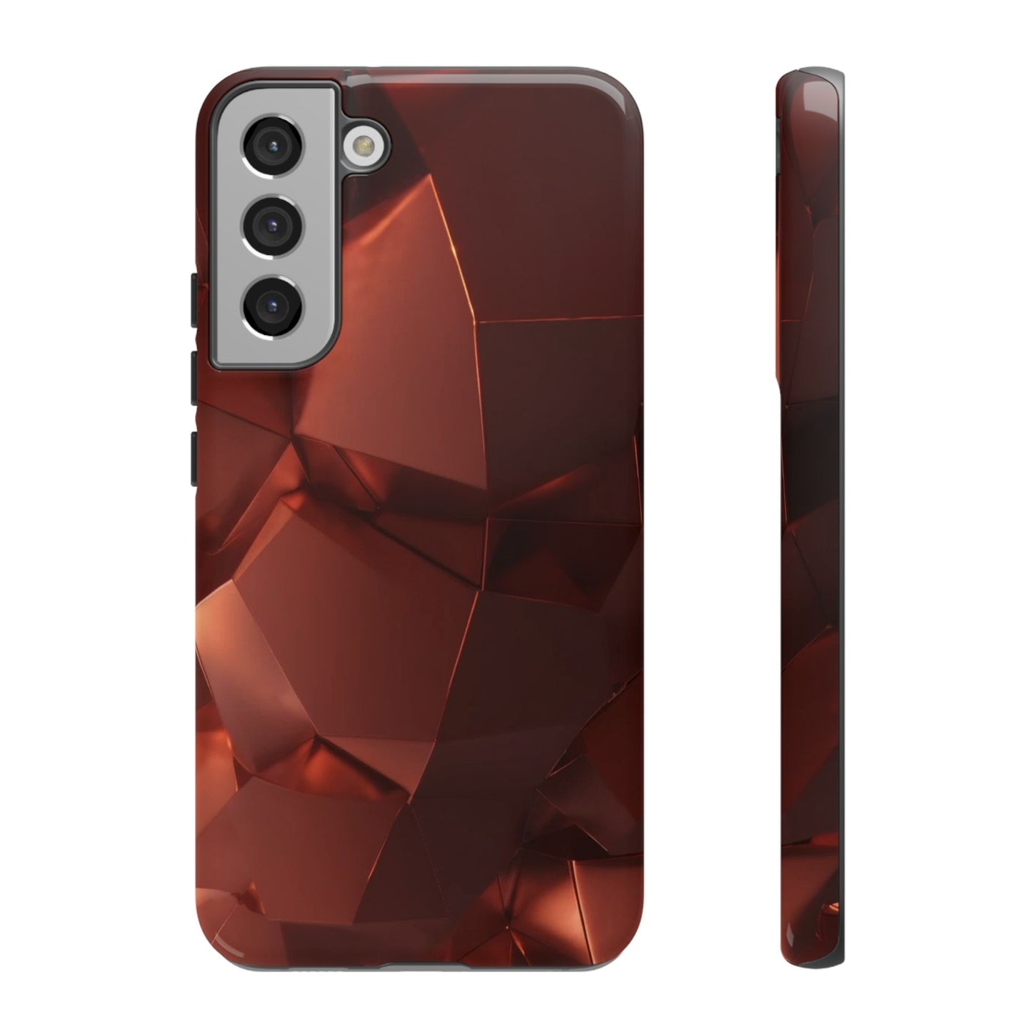 Bronze Facets Tough Case