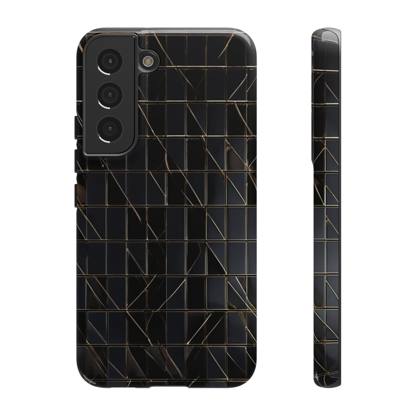 Dark Grid Luxe Tough Case