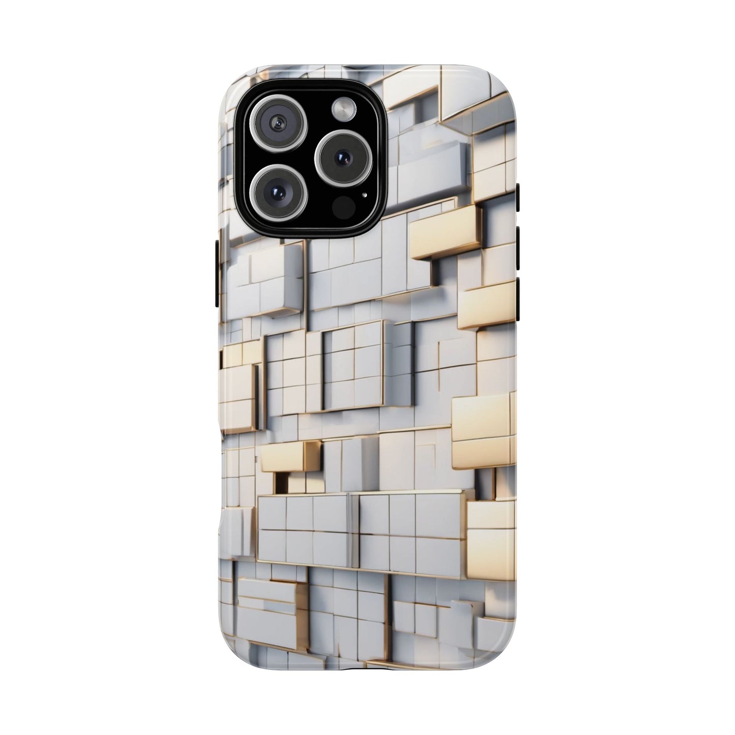 Metallic Tiles Tough Case