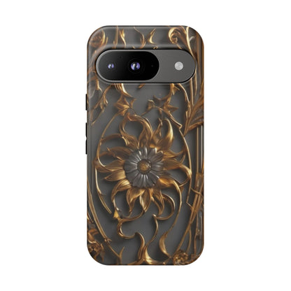 Golden Blossom Tough Case