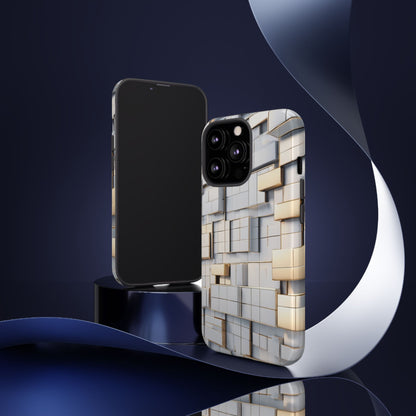 Metallic Tiles Tough Case