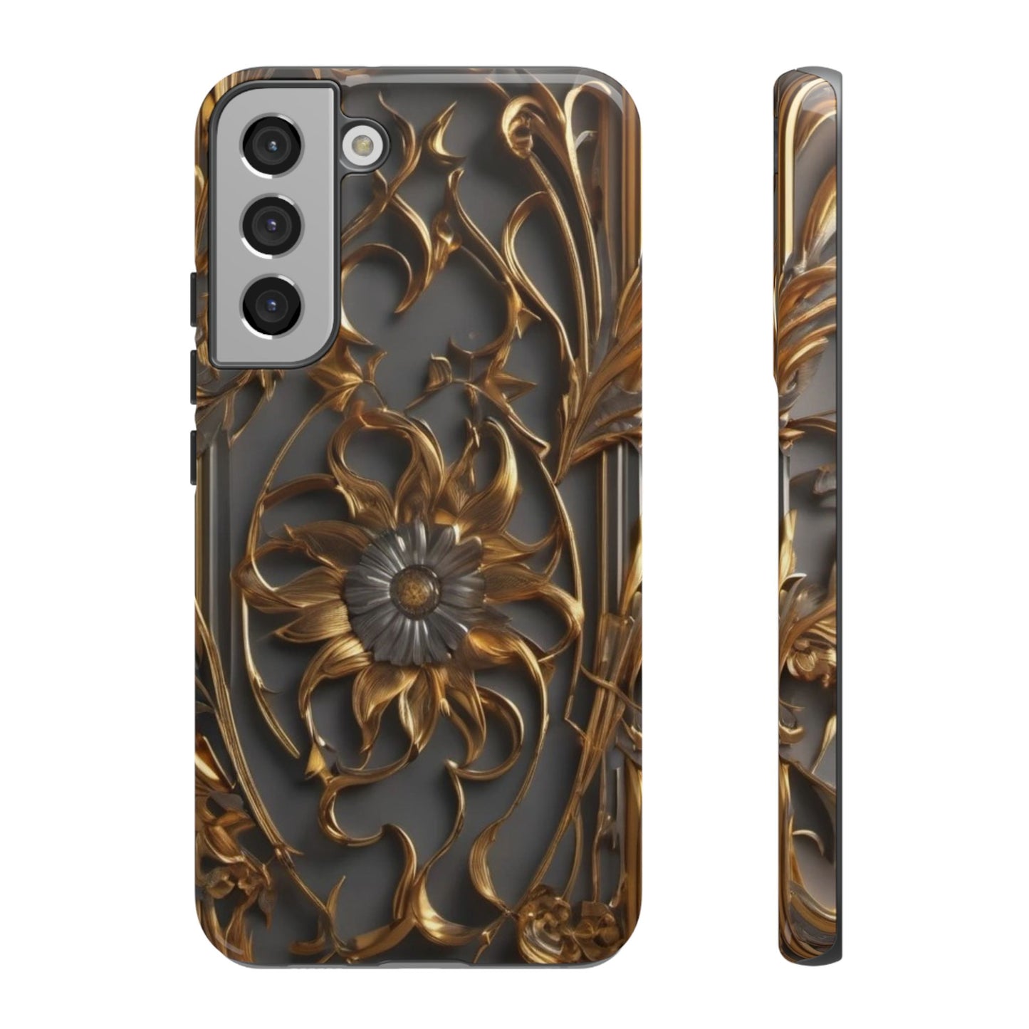 Golden Blossom Tough Case