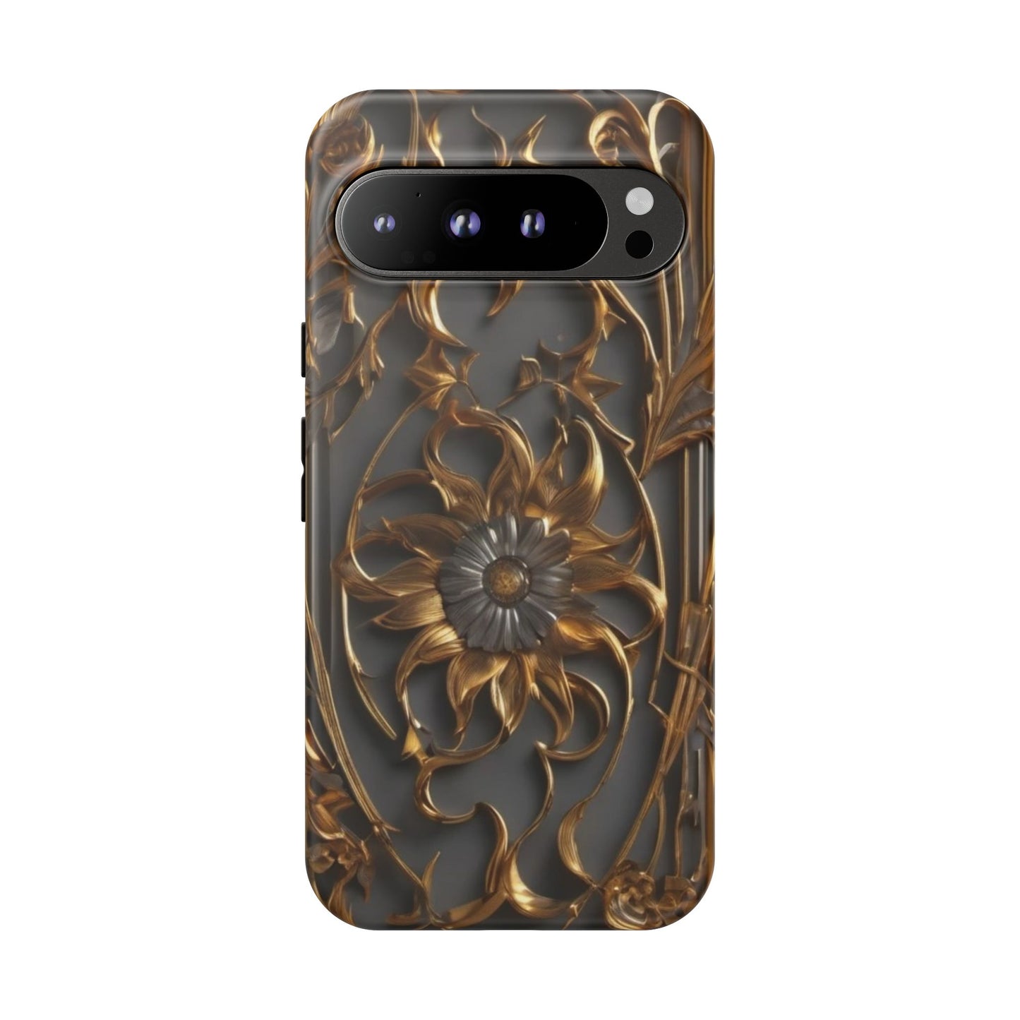 Golden Blossom Tough Case