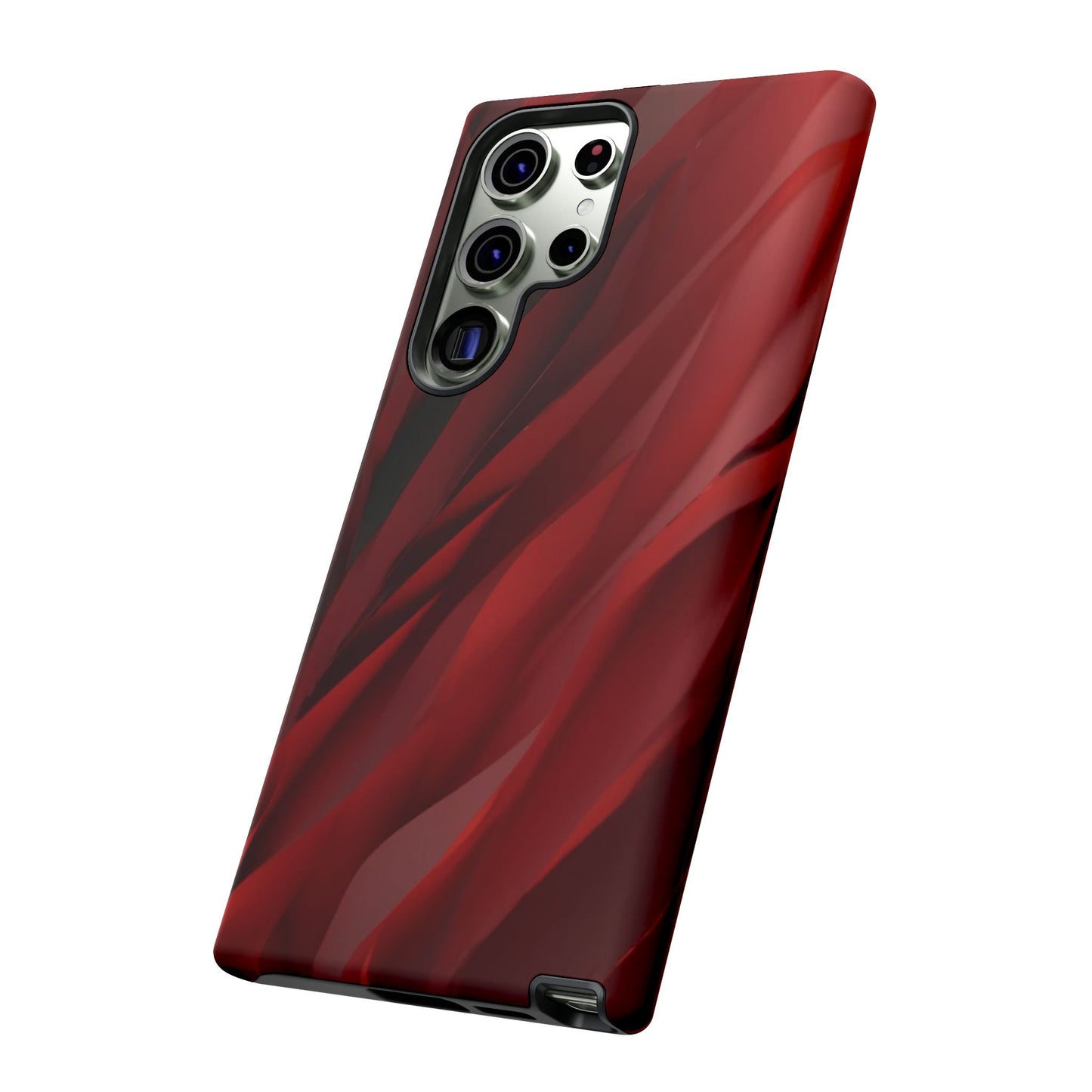 Crimson Flow Tough Case