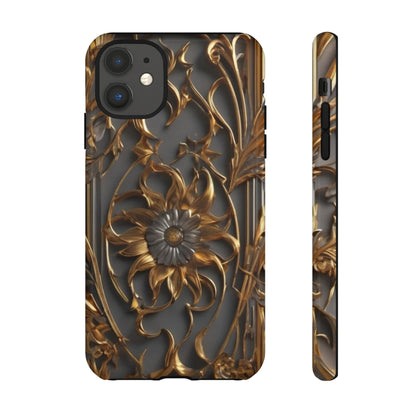 Golden Blossom Tough Case