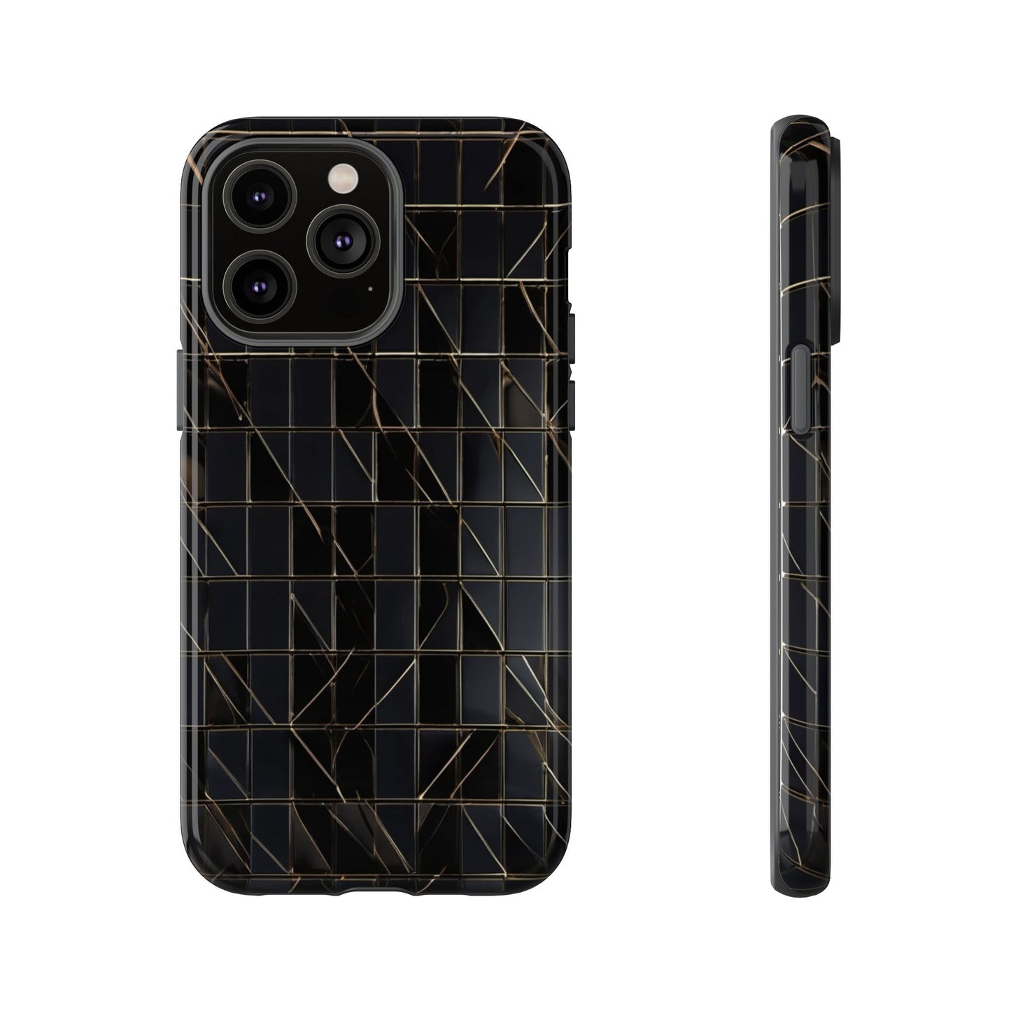 Dark Grid Luxe Tough Case