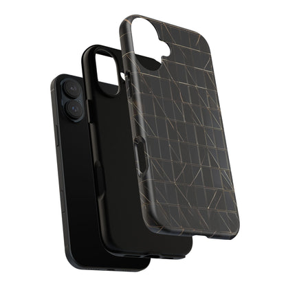 Dark Grid Luxe Tough Case