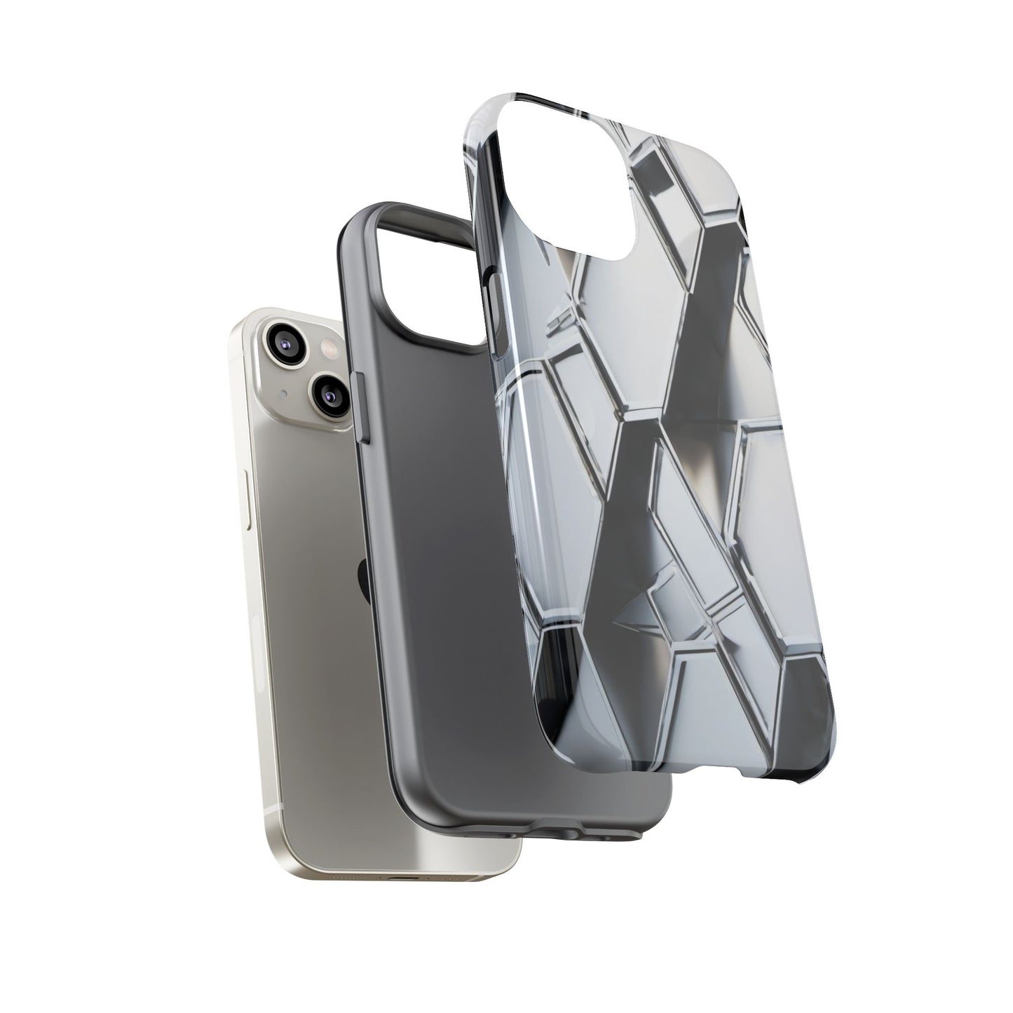 Silver Prism Tough Case