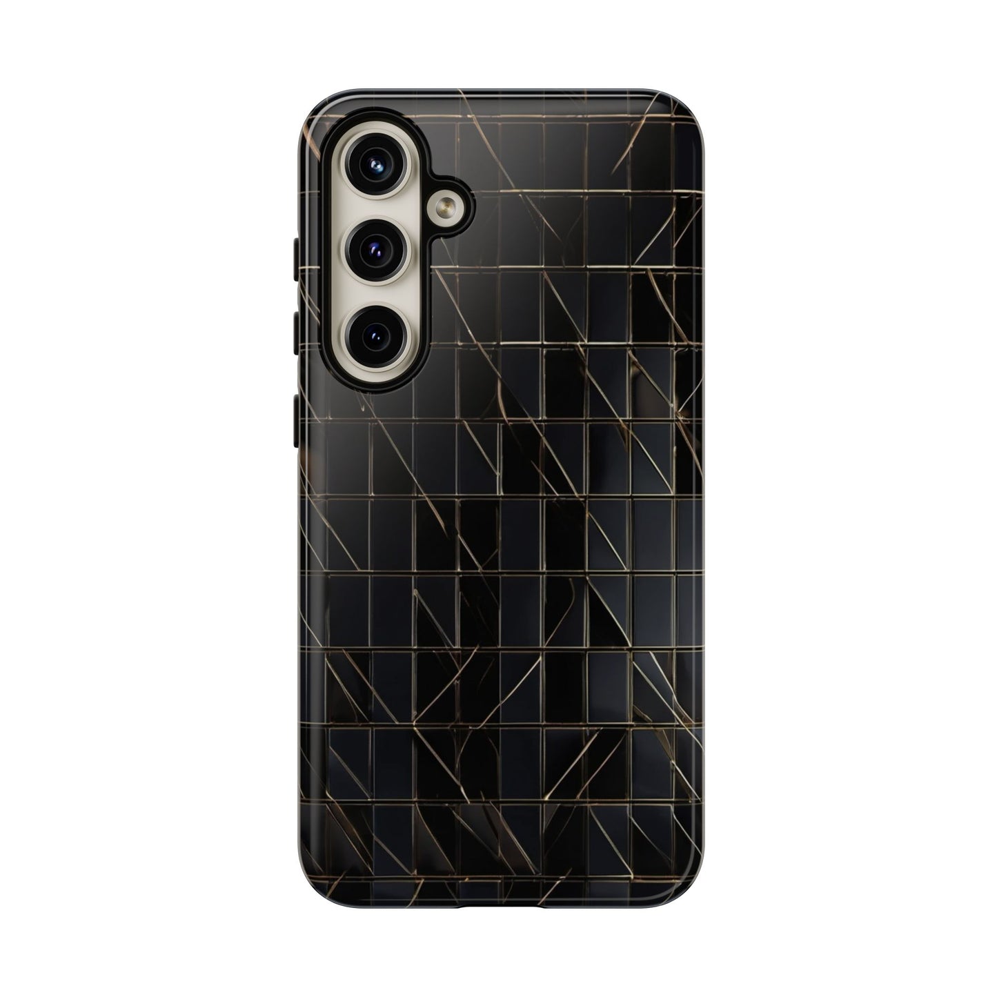 Dark Grid Luxe Tough Case