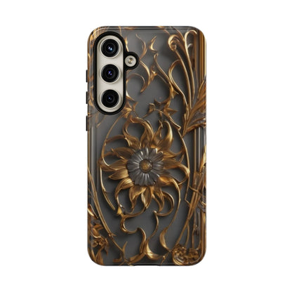 Golden Blossom Tough Case