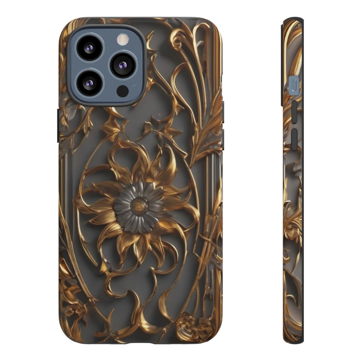 Golden Blossom Tough Case