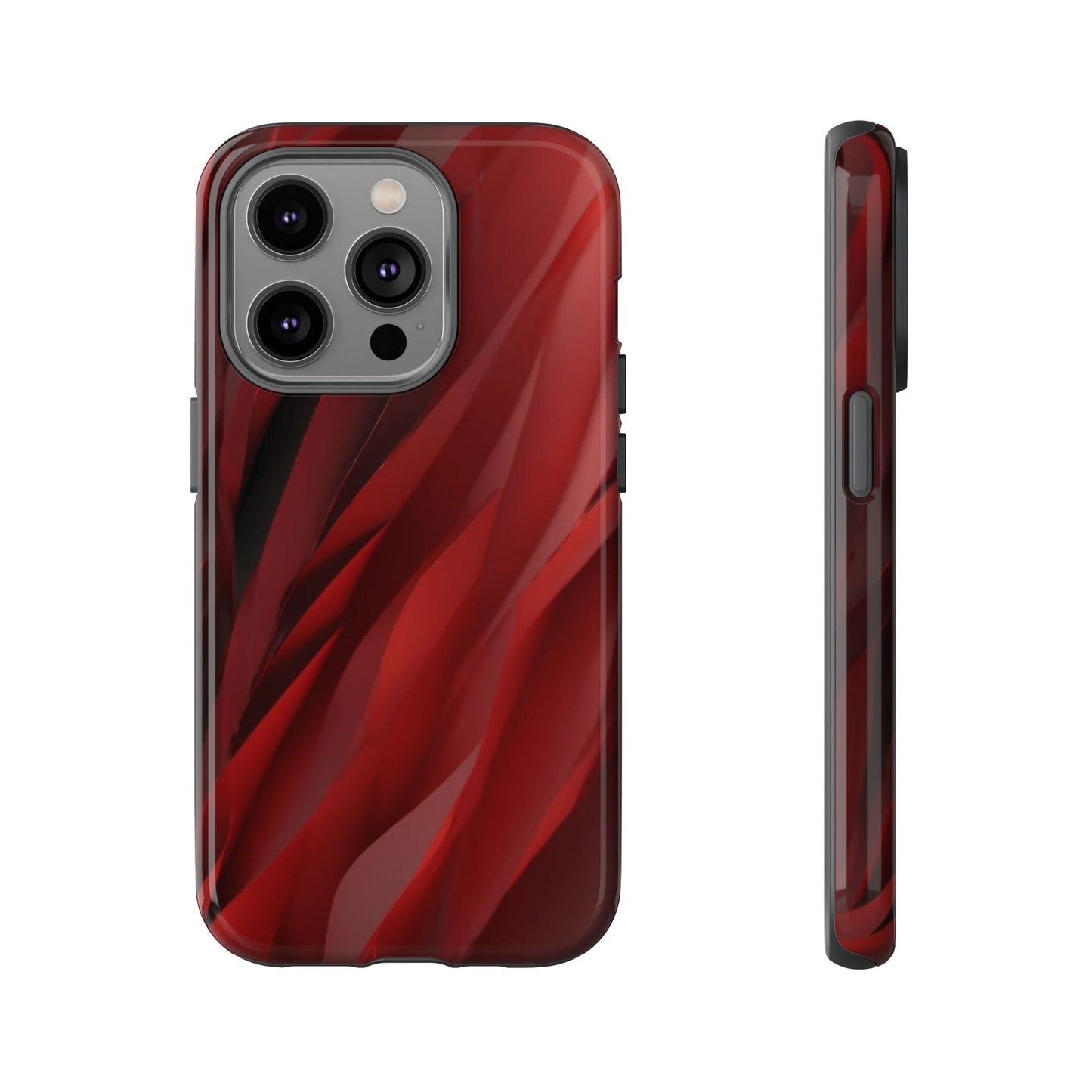 Crimson Flow Tough Case