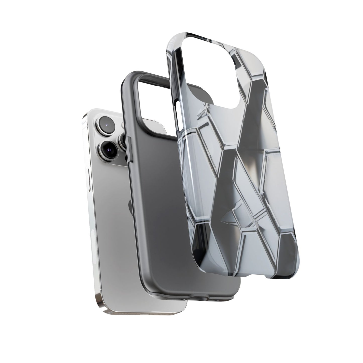 Silver Prism Tough Case