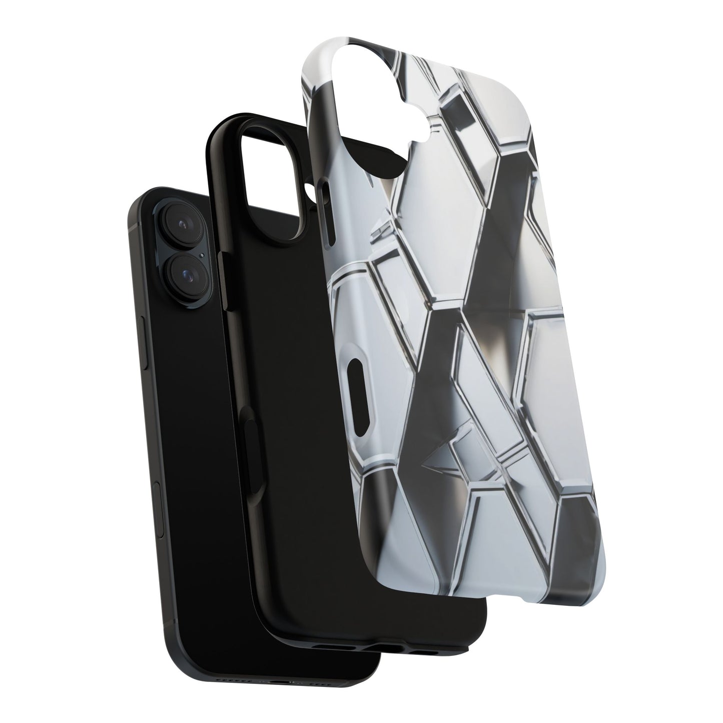 Silver Prism Tough Case