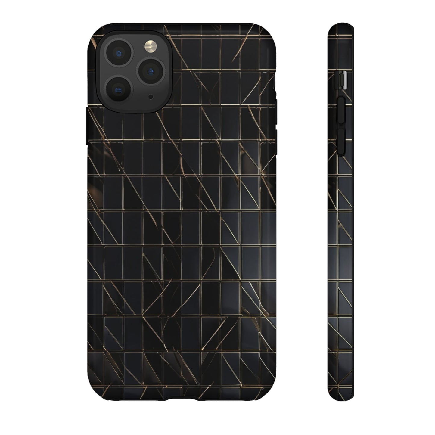 Dark Grid Luxe Tough Case