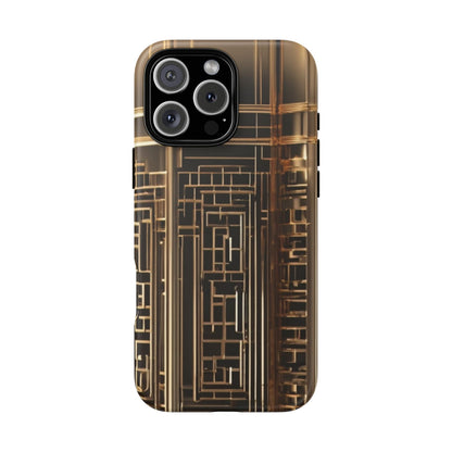 Golden Maze Tough Case