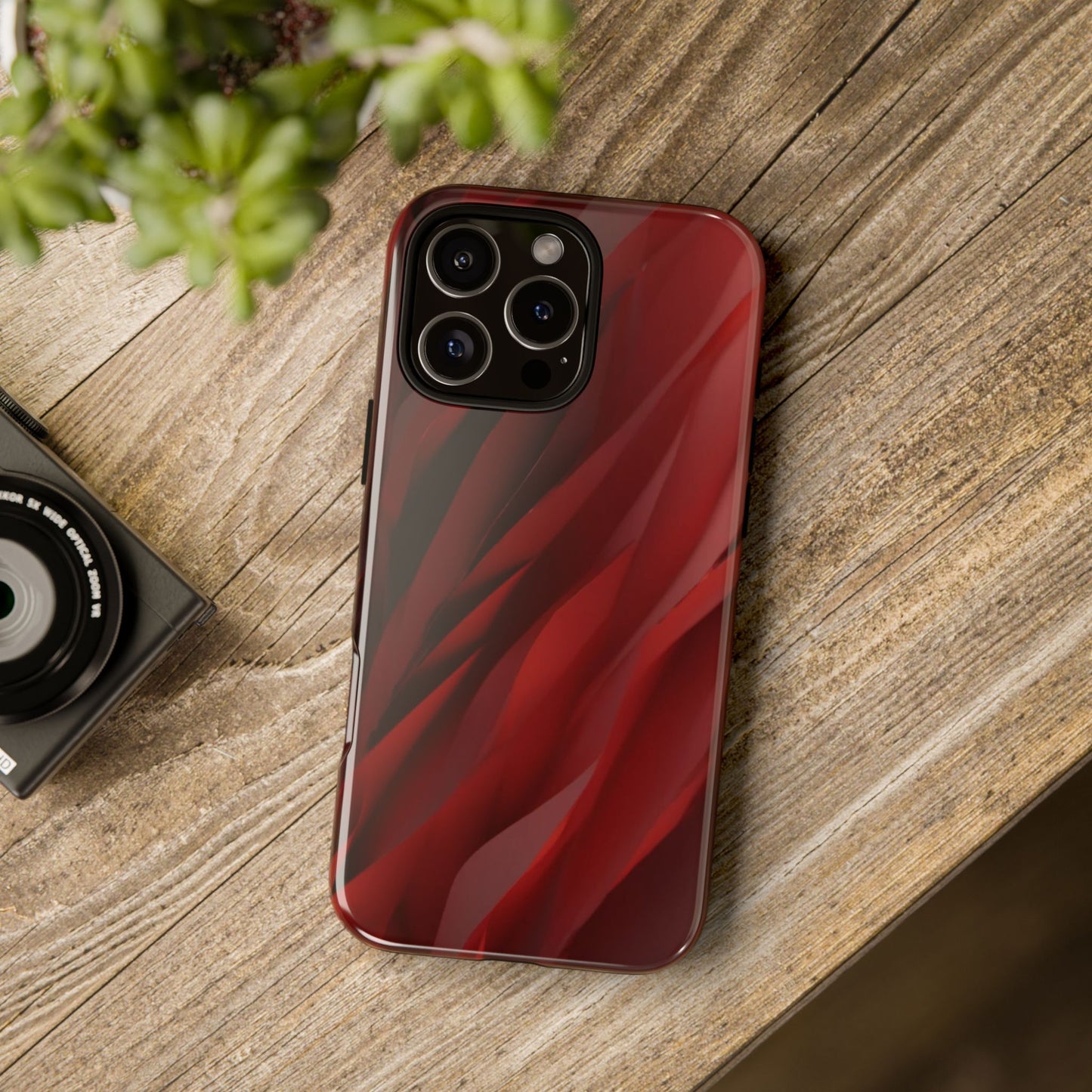 Crimson Flow Tough Case