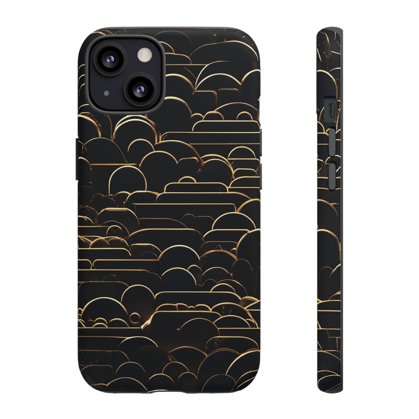 Golden Waves Tough Case