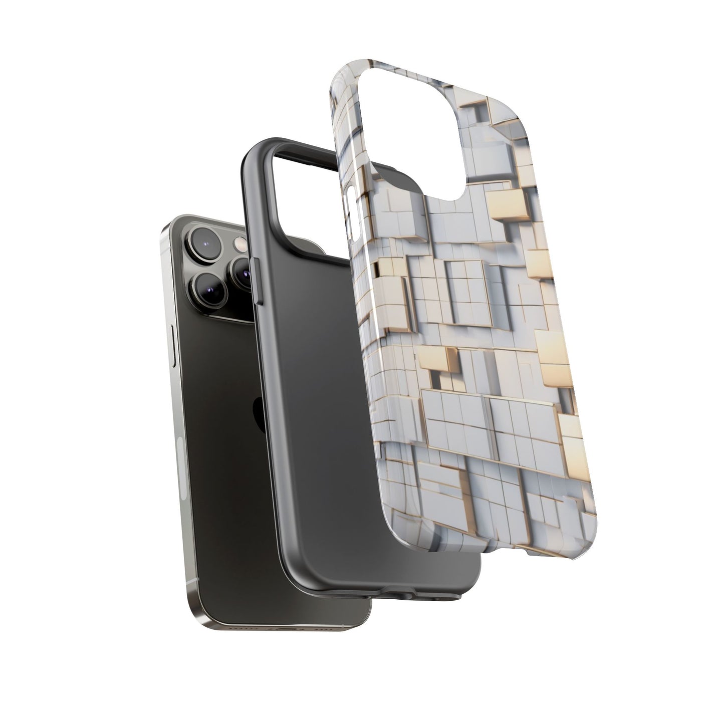 Metallic Tiles Tough Case