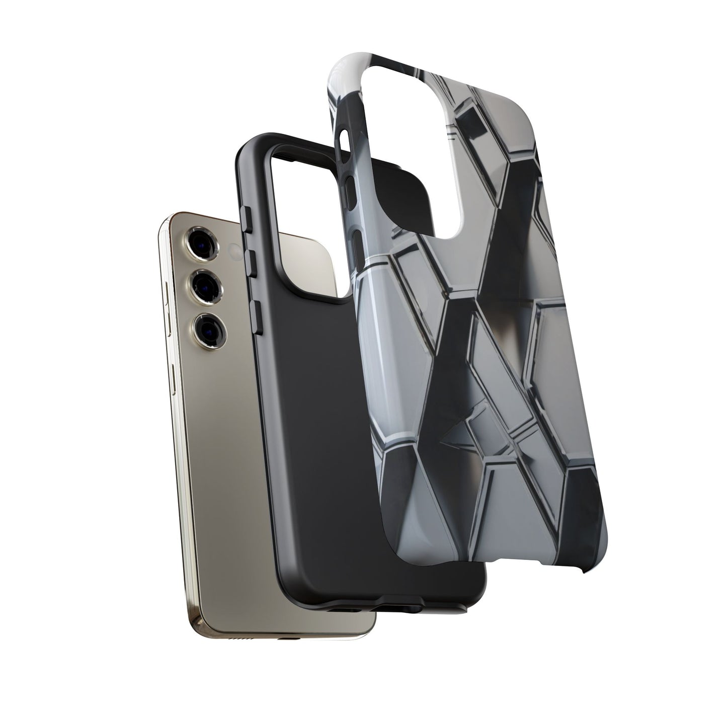 Silver Prism Tough Case