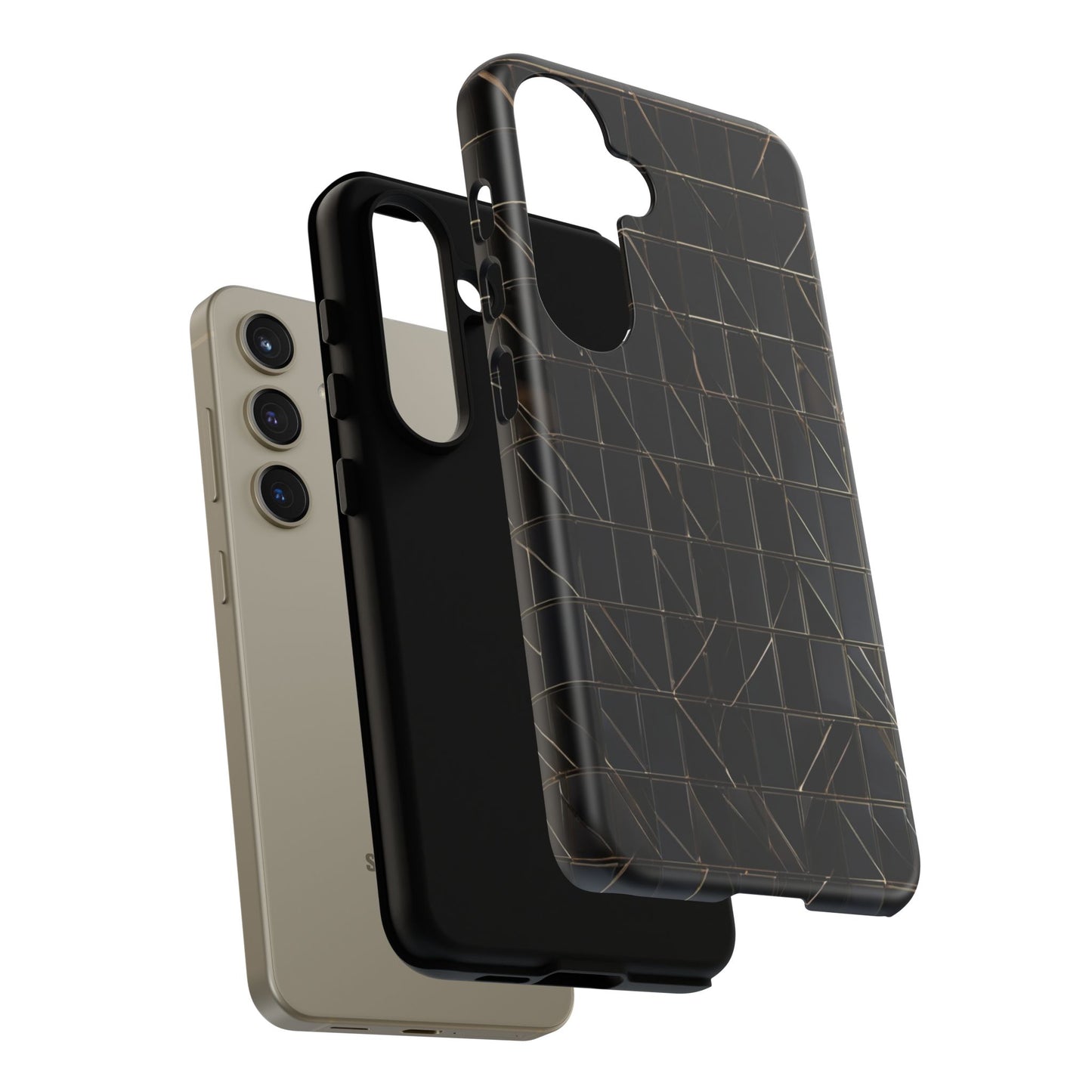 Dark Grid Luxe Tough Case